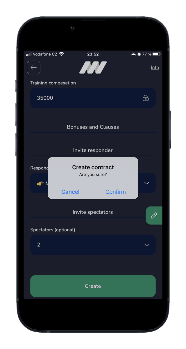 NegotiateWind Contract Management - Back View