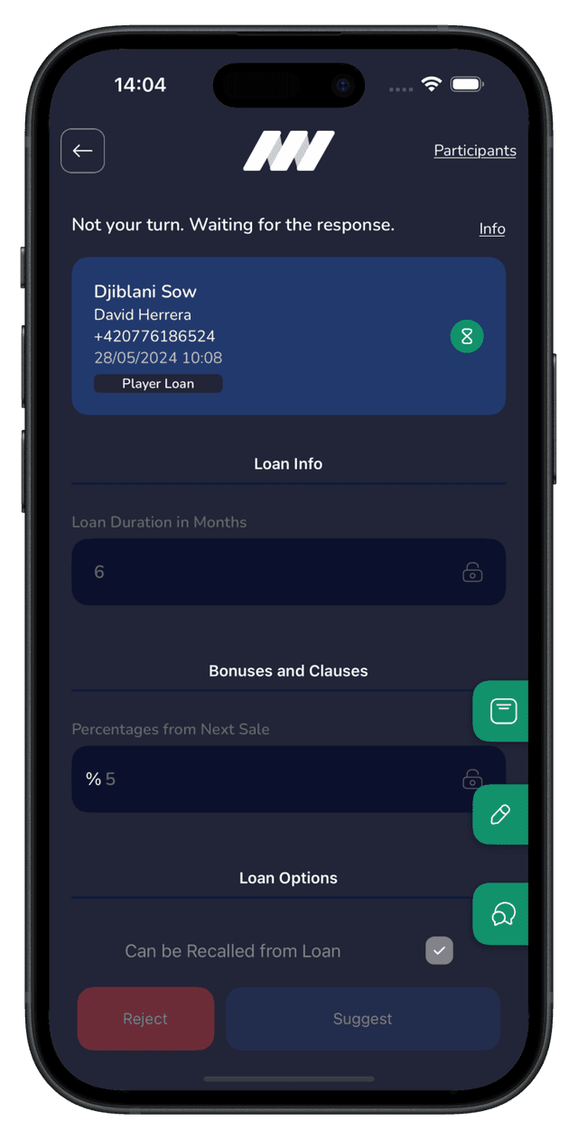 NegotiateWind Contract Management - Front View