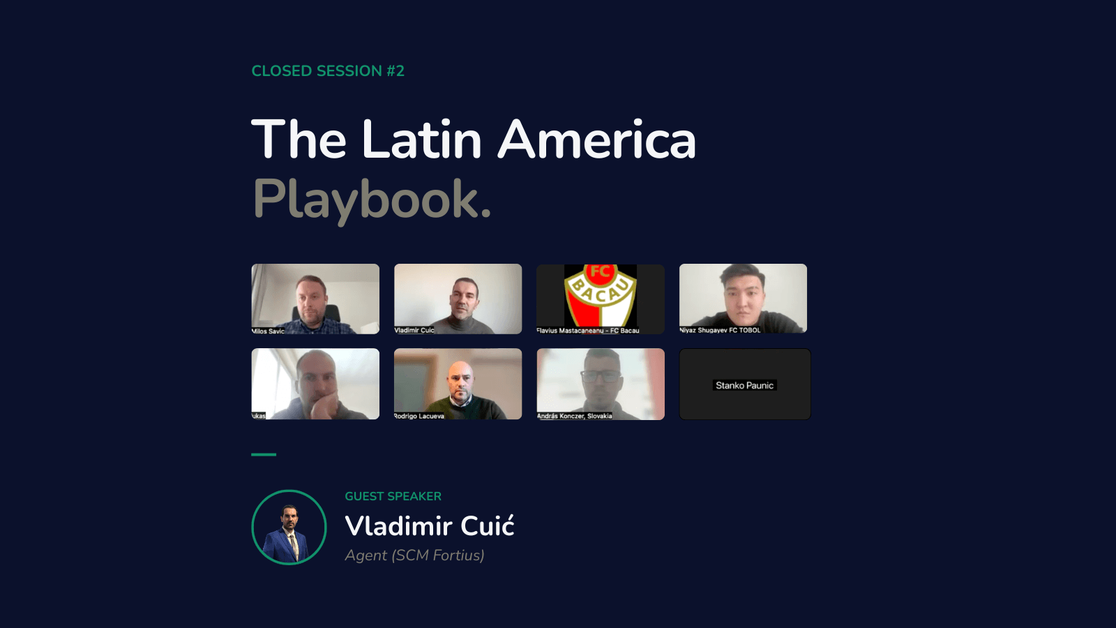 The Latin America Playbook